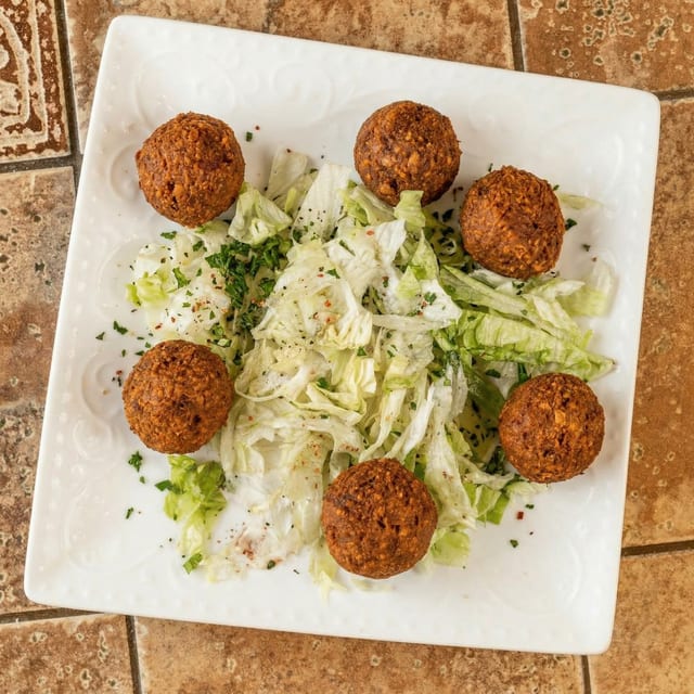 Vegan Greek Meatballs.