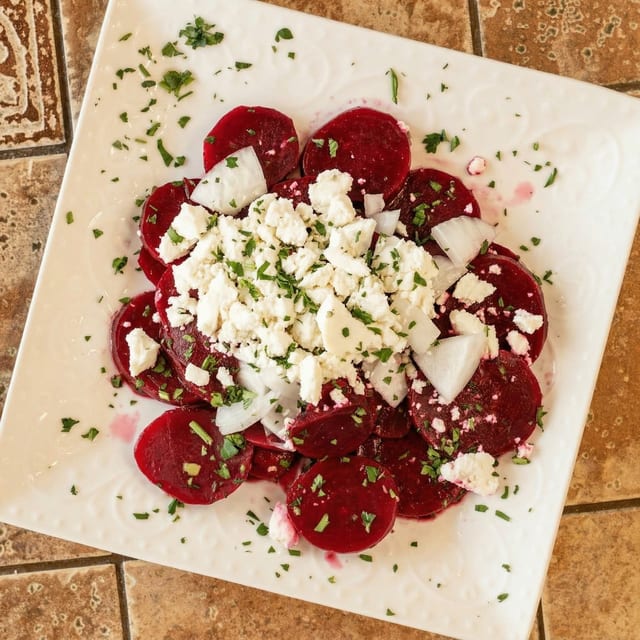 Fresh Red Beets.