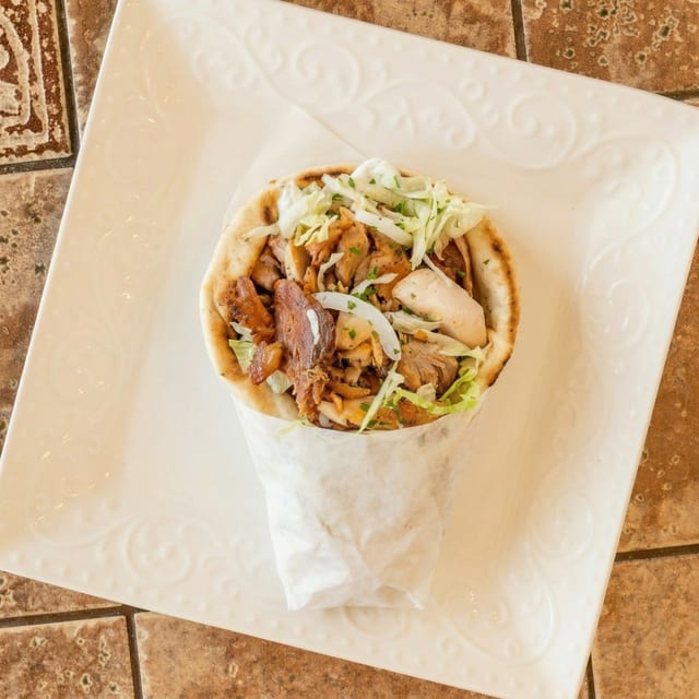 Chicken Gyro Sandwich.