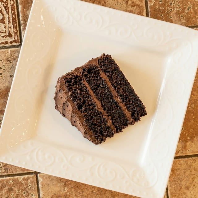 Dark Chocolate Cake.