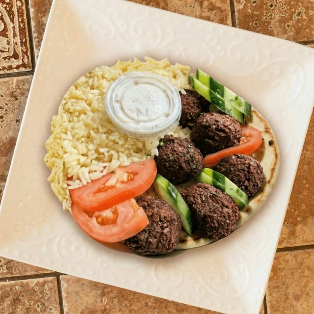 Falafel Platter.