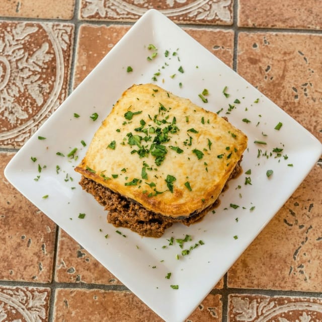 Moussaka.