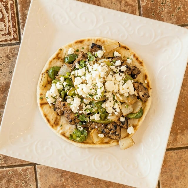 Loukaniko Sandwich.